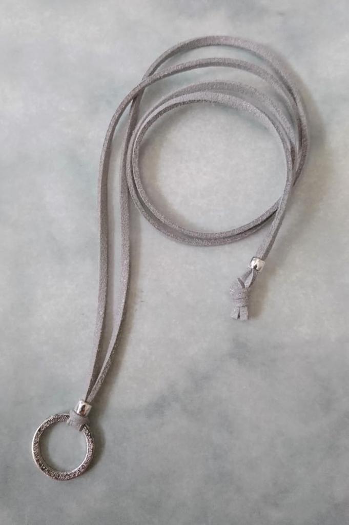 Flower Storm Glasses a Simple Metal Ring Pendant for Sunglasses and Silver Leather for Men and [flower Storm] Holder, Glasses, (glasses Holder,