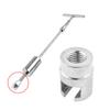 1X Estrattore per ammaccature per auto M10/M12 Estrattore per ammaccature con martello scorrevole Adattatore per linguetta di estrazione Adattatore per riparazione ammaccature senza vernice