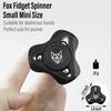 Fox Tri 1.8'' Fidget Spinner with Steel Beads, Luminous Metal Spinners Toy, Premium Bearing 2~4Min, Autism Sensory ADHD Anxiety Focus Meditation