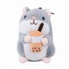Cute Cartoon Hamster Keychian Pendant Hairry Multicolor Plush Animal Doll 13Cm Stuffed Animals Kawaii Plush Toy All Age