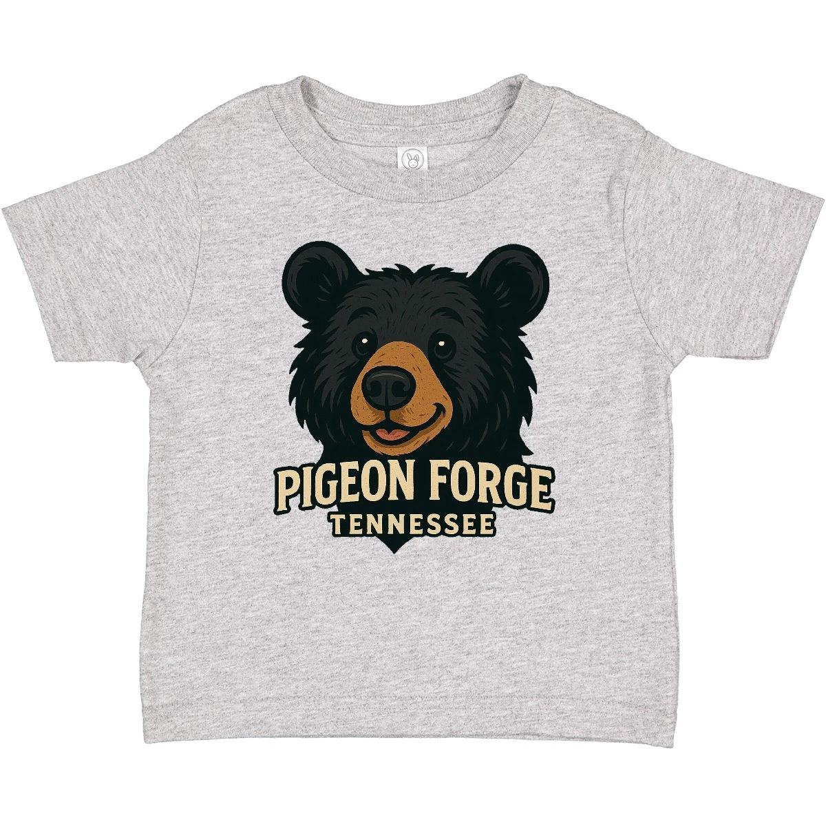 Inktastic Pigeon Forge Tennessee Black Bear Graphic Baby T-Shirt Nature Infant 120