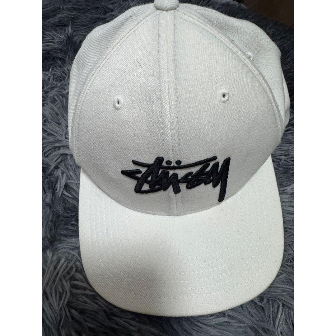 Used Stussy cap white