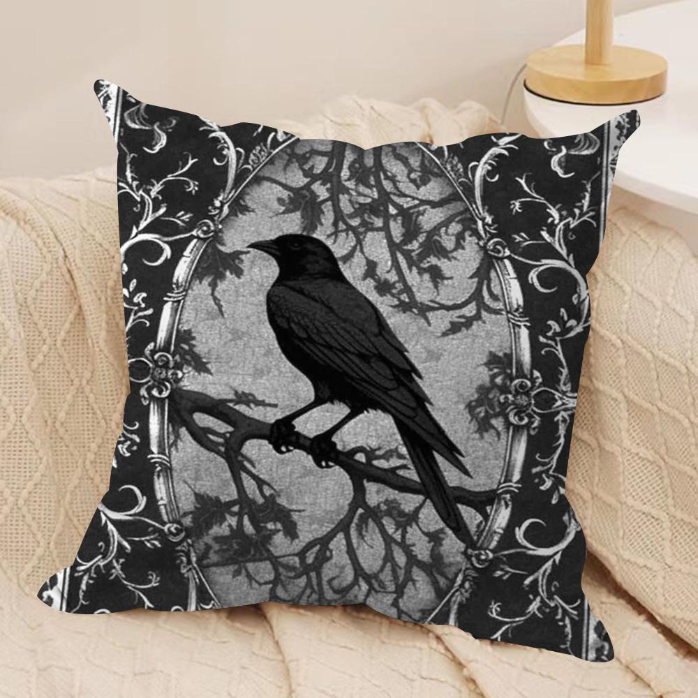 

The CCrow Movie Cushion Cover Soft Plush Fabric DoubleSided Printed Sofa Cushion Cover for All Seasons Home Decor Gift 30x30cm