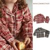 Cartoon Pajama Set Cotton A-Class Kids Long Sleeve Suit Homewear Boys Girls