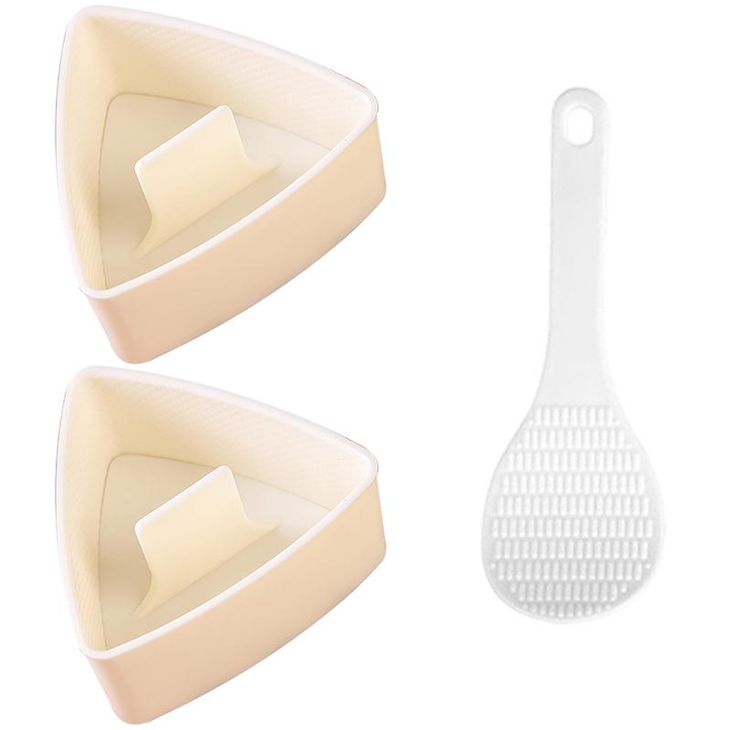 

Форма для онигири, большой набор для изготовления форм для риса, антипригарная форма для риса для детского обеда, кухня, портативная машина для изготовления рисовых шариков C