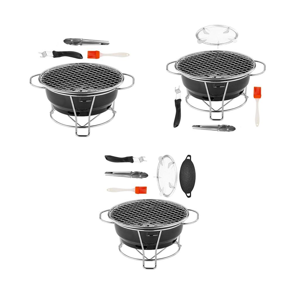 Camping Stove Stand Roast Meat Grill Portable Barbecue Multifunctional Home Cooking for