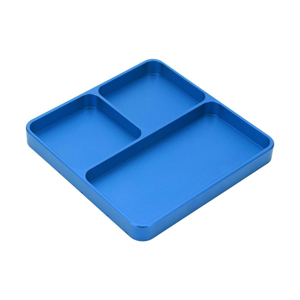 RC Model General Repairing Screw Tray CNC Multifunctional Maintenance Tool for RC Car Screws Blue