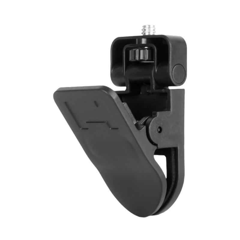 Screen Mount Clamp Clip Featuring 1/4 Screw Universal Connector for Monitors Camera Fill Light Holder & Webcam Stand
