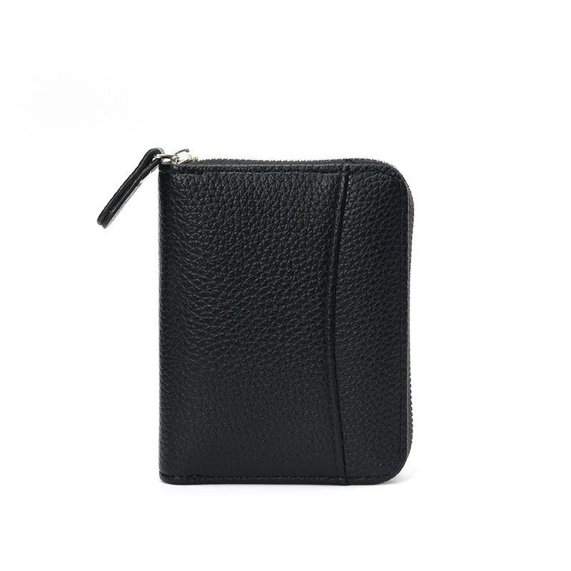 RFID Blocking Wallet for Men Women 12 Slot Card Holder Organizer with Zipper Pocket Anti-Theft ID Passport Credit Card Case