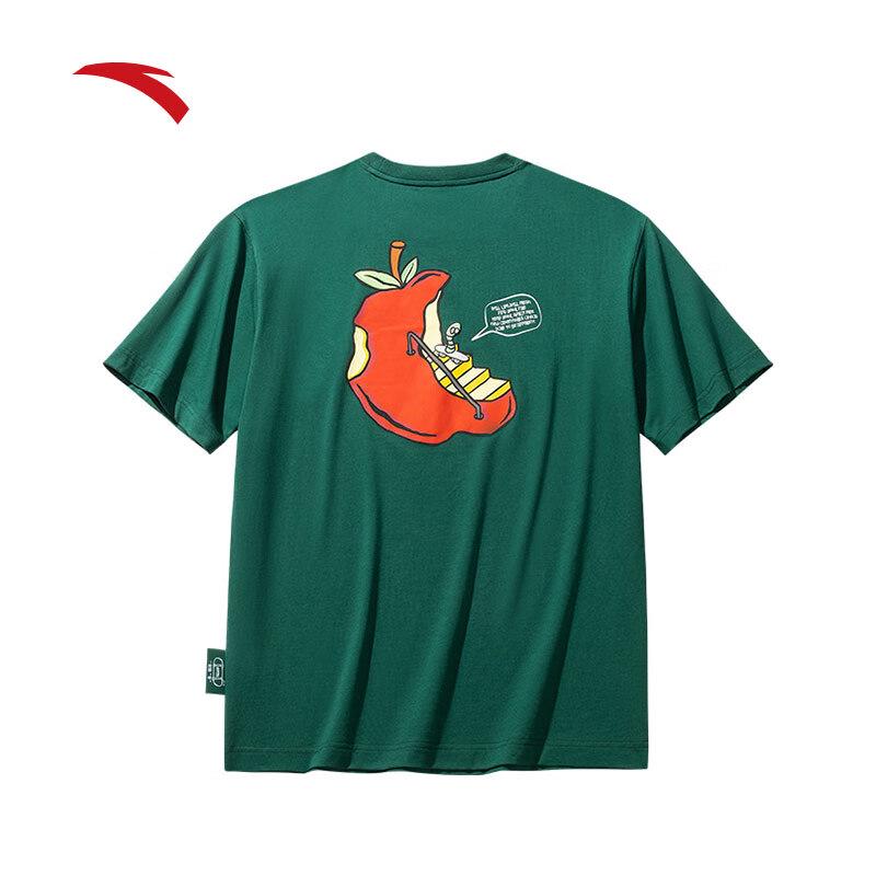 Anta Unisex Loose Fit Skateboard Graphic T-Shirt