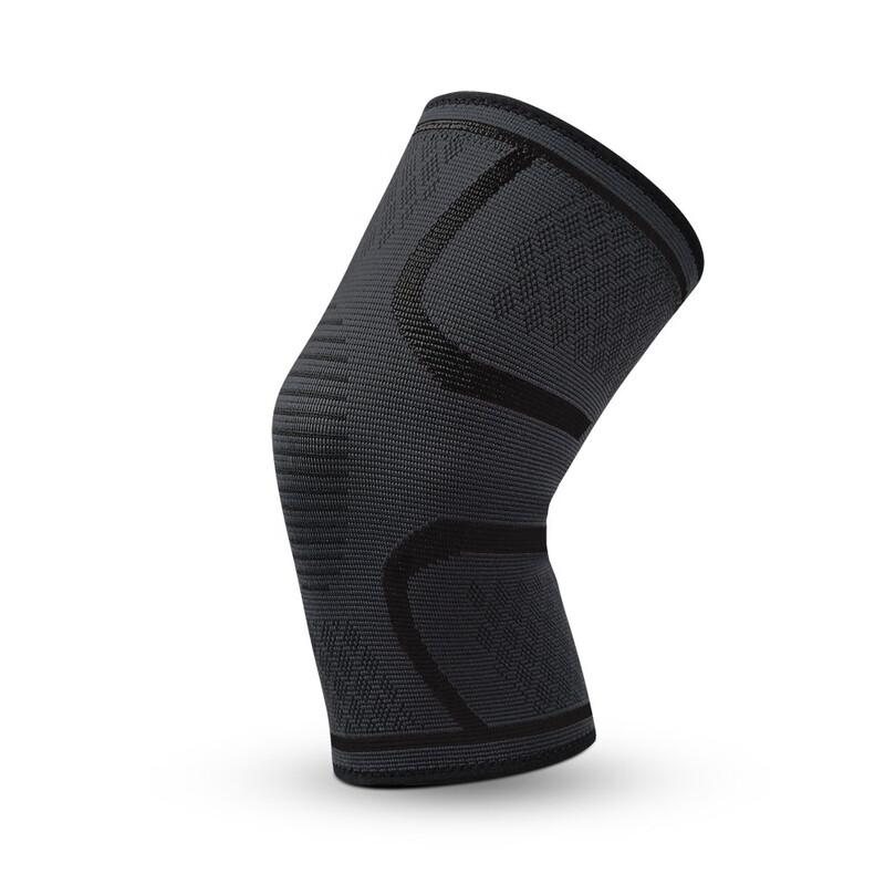 Tingbai Knitted Sports Knee Brace with Pressure Strap
