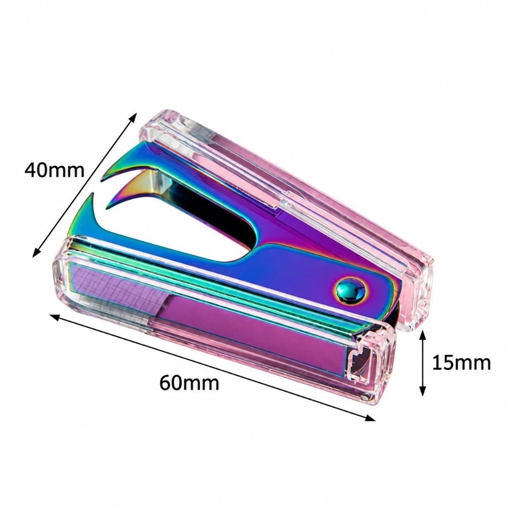 Lockable Staple Remover Small Size Portable Staple Extractor 12 Staple Puller Desktop Use
