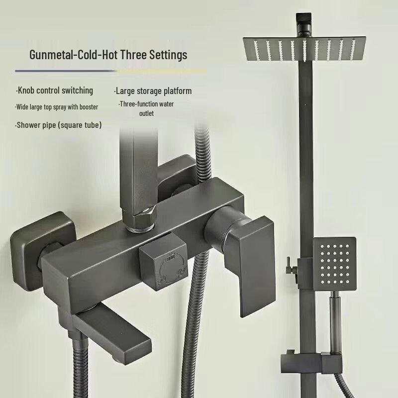 Полный медный комплект смесителя для душа TLXT
