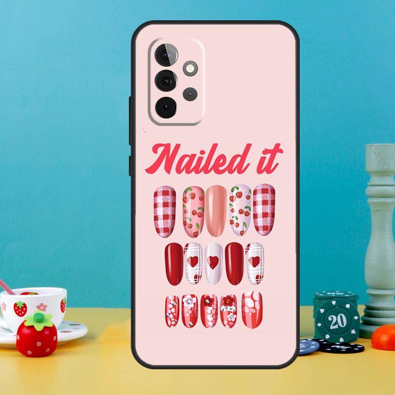 Nagellackflaschen Kollektionskoffer Für Samsung Galaxy A05 A36 A56 A26 A16 A53 A33 A13 A12 A32 A52 A55 A35 A15 A54 A34 A14