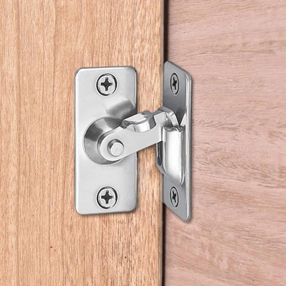 Space Saving 90 Degree Door Bolt for Sliding Doors Effortless Installation and Sleek Modern Design for Home Security