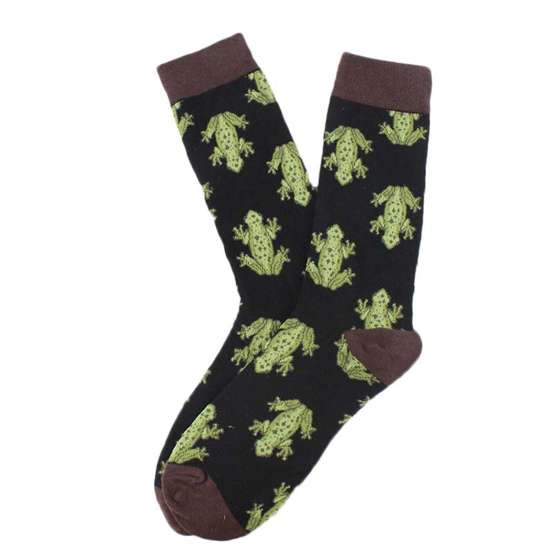 Happy Cool Harajuku Crew Mens Socks Hip Hop Street Big Size Funny Socks Men Skateboard Painting Calcetines Homme Divertidos Sox