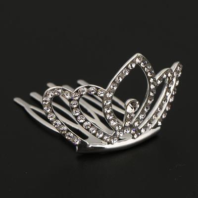 Prinzessinnen-Diadem Seite mit Kamm Party Hochzeits Schmuck