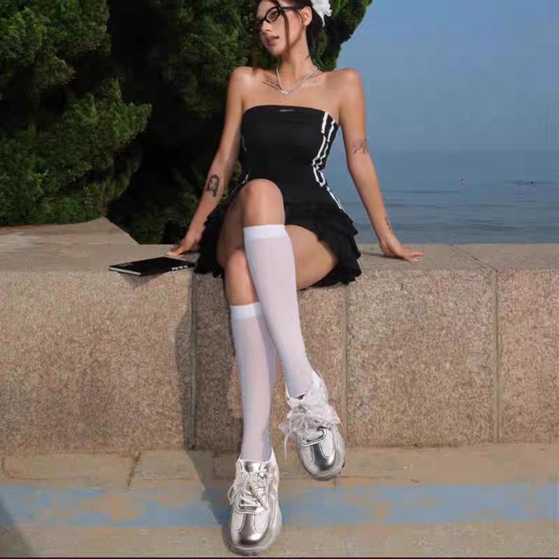 Thick-soled inner height increase ballet style mesh breathable moral training shoes women's shoes 2025 new spring and autumn Forrest Gump shoes little