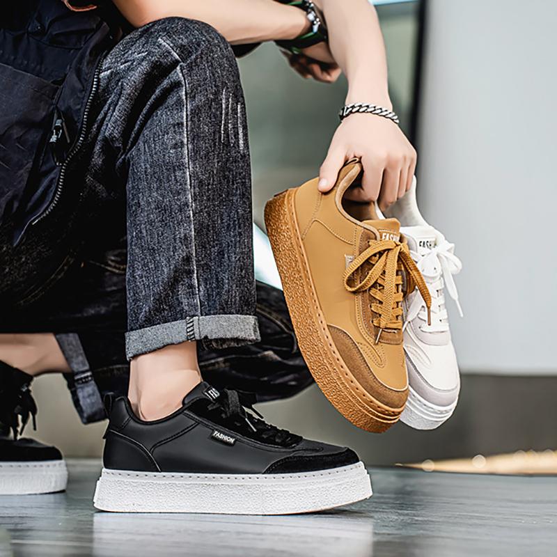 Spring New Sports Shoes Fashionable Versatile Leisure Thick Soled Prevent Slipping Breathable Comfortable Sneaker