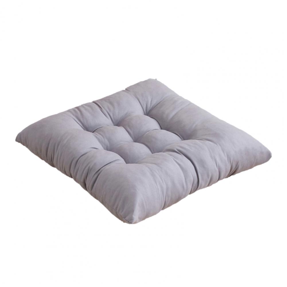 Universal Chair Cushion Warm Cozy Chair Pad Thick Filling Anti-slip Seat Cushion for Autumn Winter High Elasticity Chair Pad