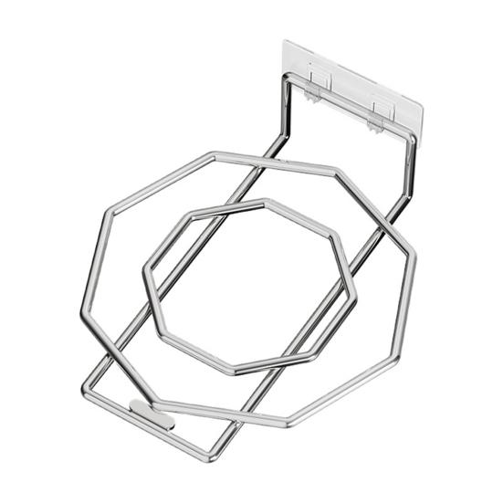 Wall Mount Washbasin Storage Rack Strong Load-bearing Rust-Proof Multifunctional Bathroom Storage Organizer
