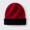 New Cashmere Hat% Pure Cashmere New Color Matching Warm Bag Head Ear Protection Knitted Hat