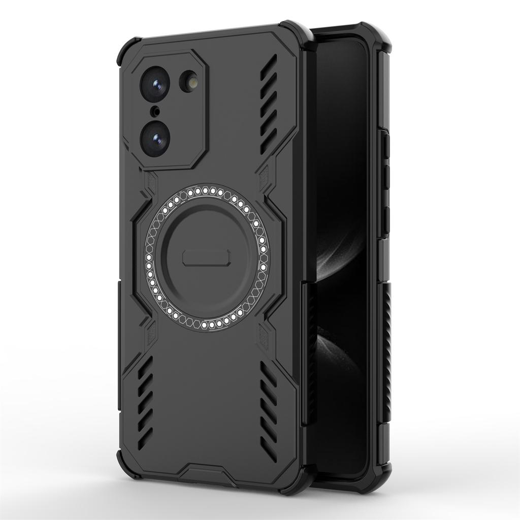 Pro OnePlus Nord CE5 5G/Ace 5 Racing 5G Magnetické pouzdro Butterfly Armor Duté Odvod tepla PC+TPU Kryt na telefon