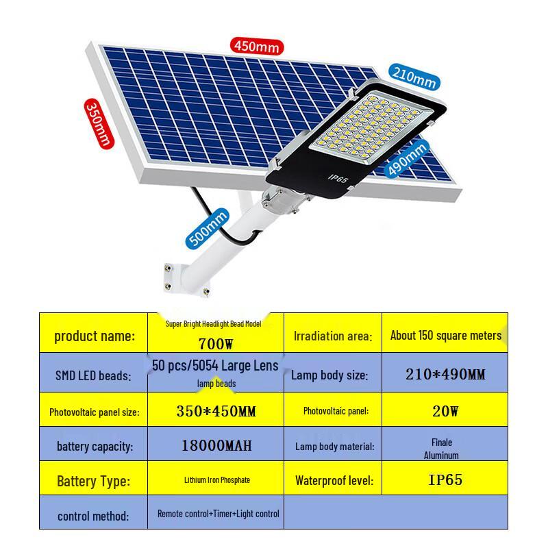 Heixie Solar Outdoor High-Pole Street Light