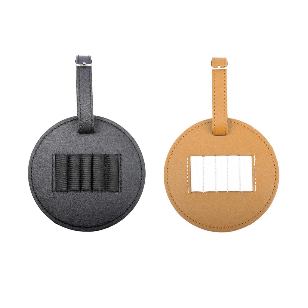 Golfzubehör PU-Leder Tee-Halter Tasche Organizer Tragbare Golfartikel Ausrüstung Für Training Golfer