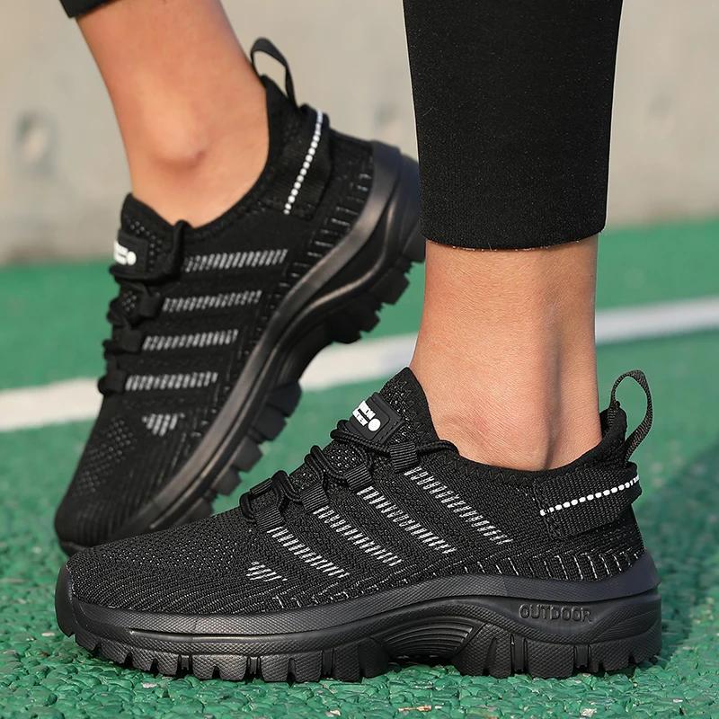 Outdoor Women'S Sneakers Anti Slip Comfortable Breathable Vulcanize Shoe Fashionable Jogging Trainers New Tenis De Luxo Feminino