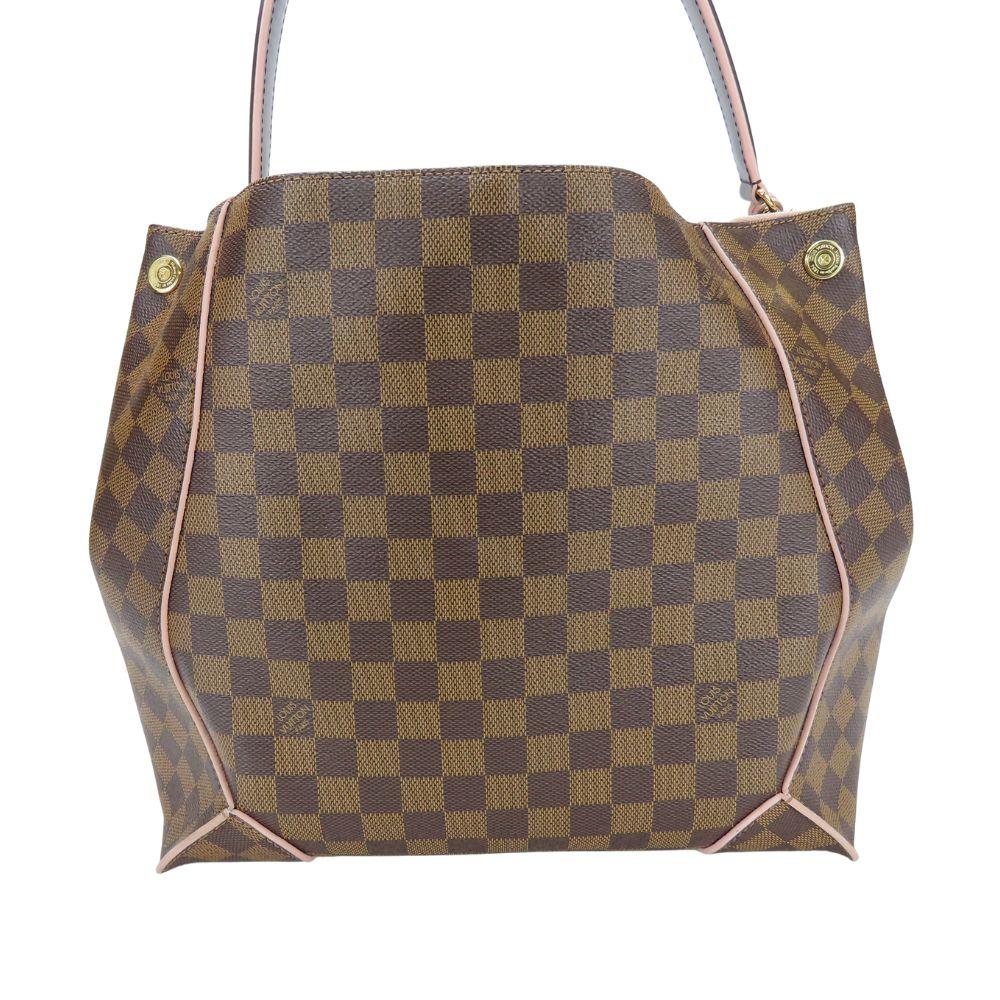 Used LOUIS VUITTON Shoulder Bag Kaisa Hobo N41556 Damier Brown Rose Valerine Shoulder