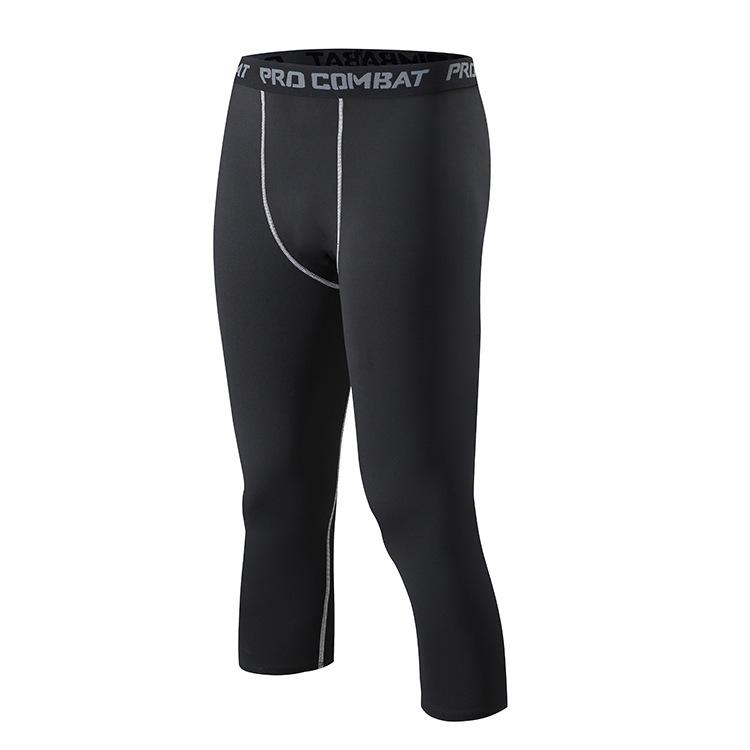 Men's Quick-Dry Breathable Compression Tights for Sports & Fitness