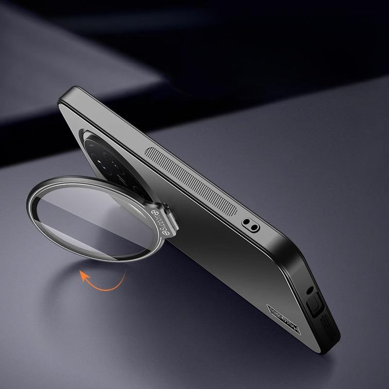 Metal Camera Lens Holder Case for OPPO Find X8 Pro X7 Ultra X6Pro Shockproof Matte  Invisible Stand Back Cover Invisible Bracket Shell