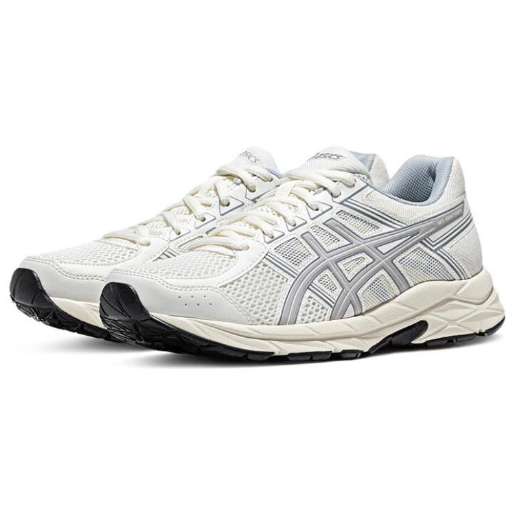 New Asics Gel Contend 4 Runnings 'White Grey' Women's 1012B732-102