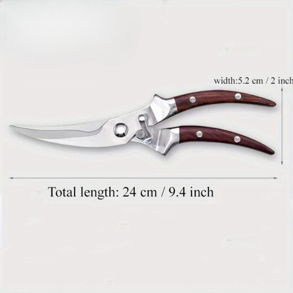 Stainless Steel Kitchen Scissors High-quality Chicken Bone Fish Cutting Barbecue Scissors Camping Scissor Kitchens Accessories