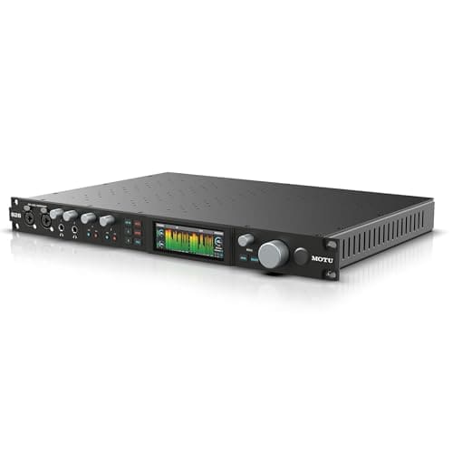 MOTU 828 28-in, 32-out USB-C 5th Generation Audio Interface, Digital Mixer and AD/DA Converter with USB-DAC, Recording and Streaming Equipment, iPhone