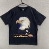 Vintage Harley-Davidson Shirt Mens Large Black Eagle Graphic Made In USA 90s