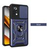 For Xiaomi Poco X4 Pro Case Poco X4 Pro 5G Cover Magnetic Ring Holder Armor Phone Case Slide Camera Protect Back Cover