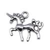 Vintage Unicorn Head Charms Alloy Pendants For Jewelry Making Handmade Craft Supplies
