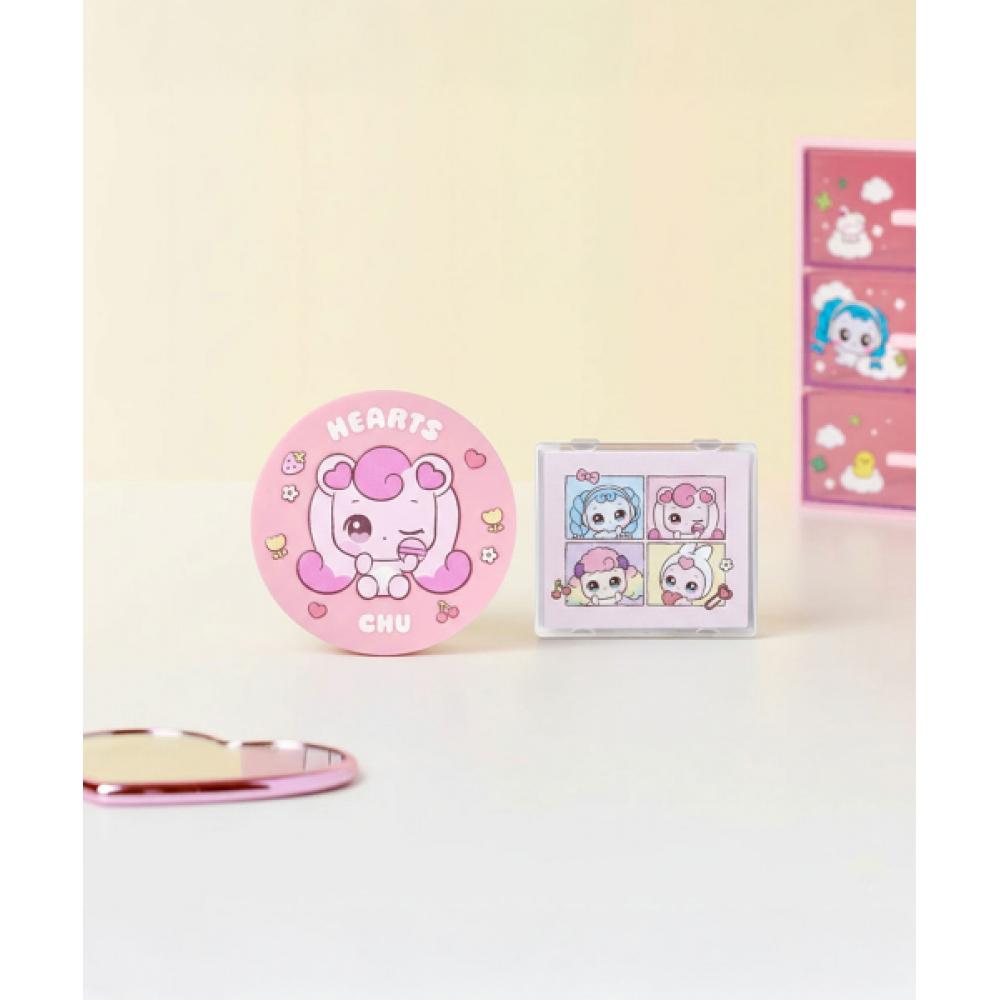 Catch Teenieping Beauty Hachuku Dry Oil Care Planning Set  Dry powder+Oil Paper Mirror Case Set Dry powder+oil paper mirror case set