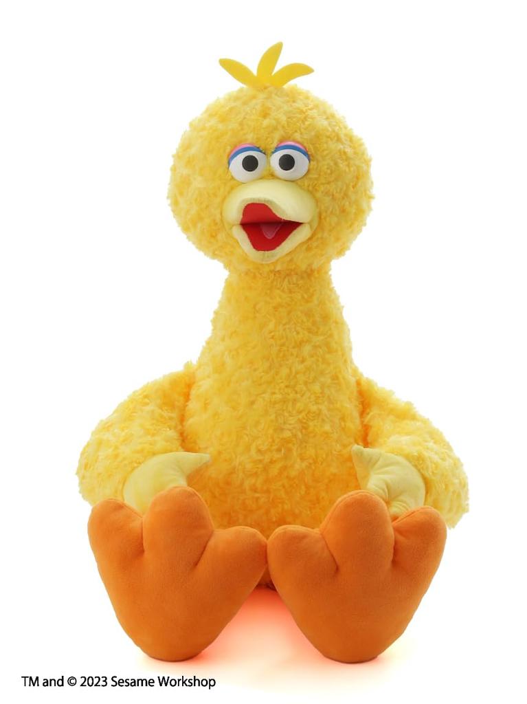 Street Plush Toy L Big Bird SSMULG239019 YEL Free Size [Sesame Market] Women's