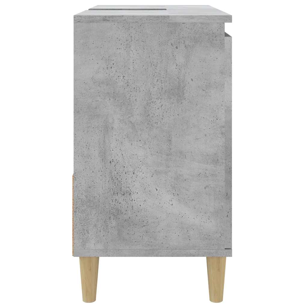 Vidaxl Bathroom Cabinet, Concrete Grey, 65X33X60 Cm