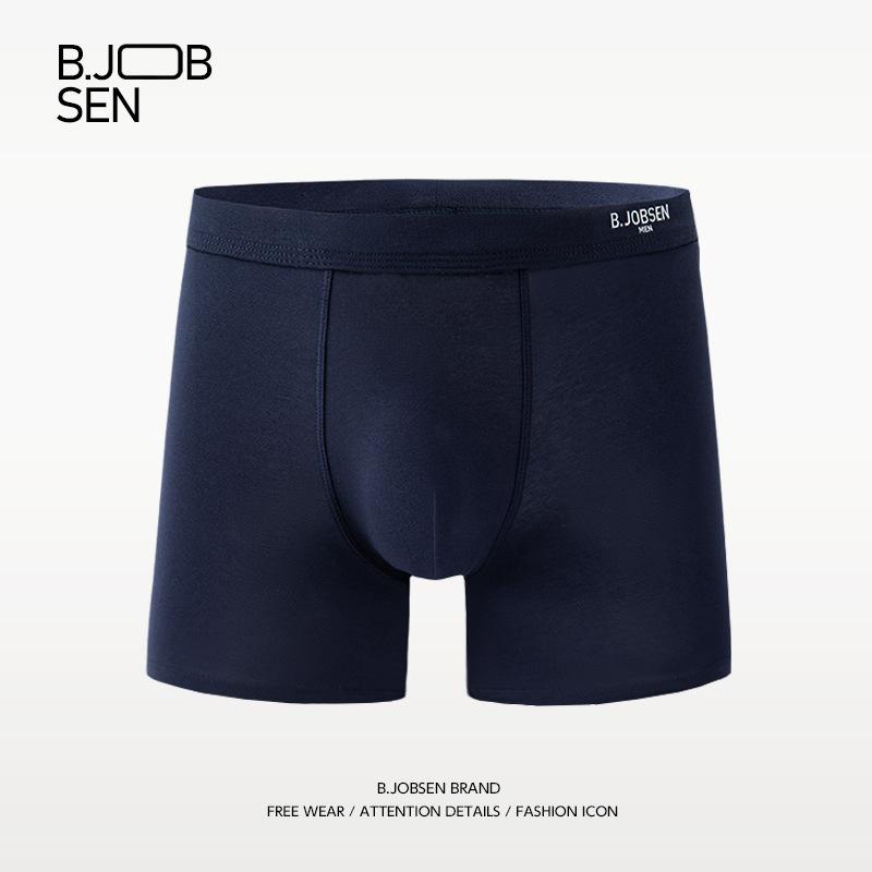 Men's underwear pure cotton Class A cotton extended boxers A antibacterial summer sports large size anti-wear leg four-corner pants