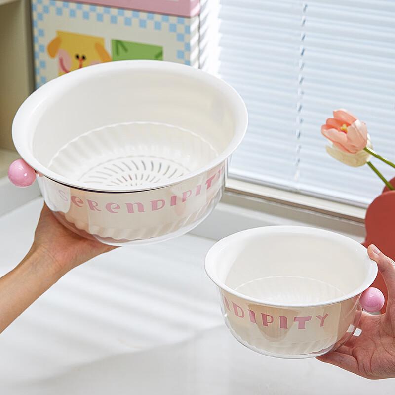 Ins Style Double-Layer Kitchen Drain Basket