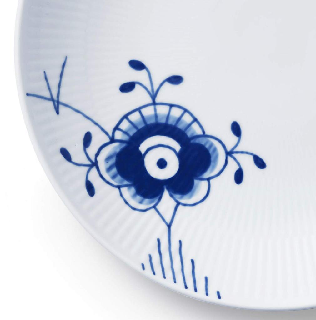[Officially Imported] Royal Copenhagen Blue Fluted Mega Deep Plate, 25cm, Wedding Gift, Product Number 1016905