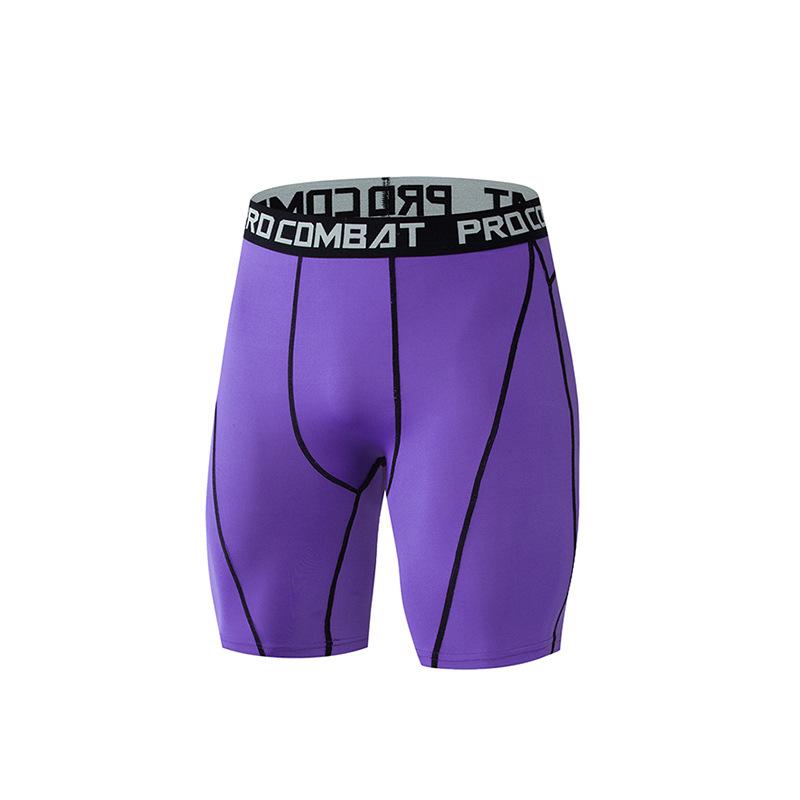 In-Stock Quick-Dry Anti-Chafe Compression Boxer Briefs for Fitness