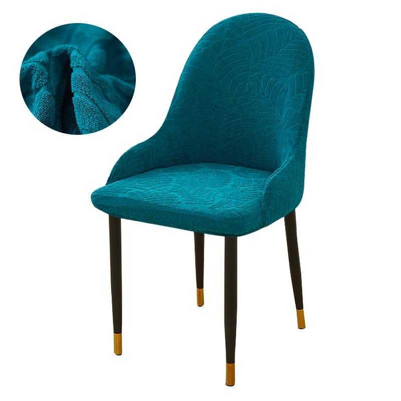 Huse pentru scaune curbate Huse pentru scaune elastice din lână polară Huse pentru scaune înalte Huse pentru scaune pentru bucătărie, birou, hotel, petrecere acasă