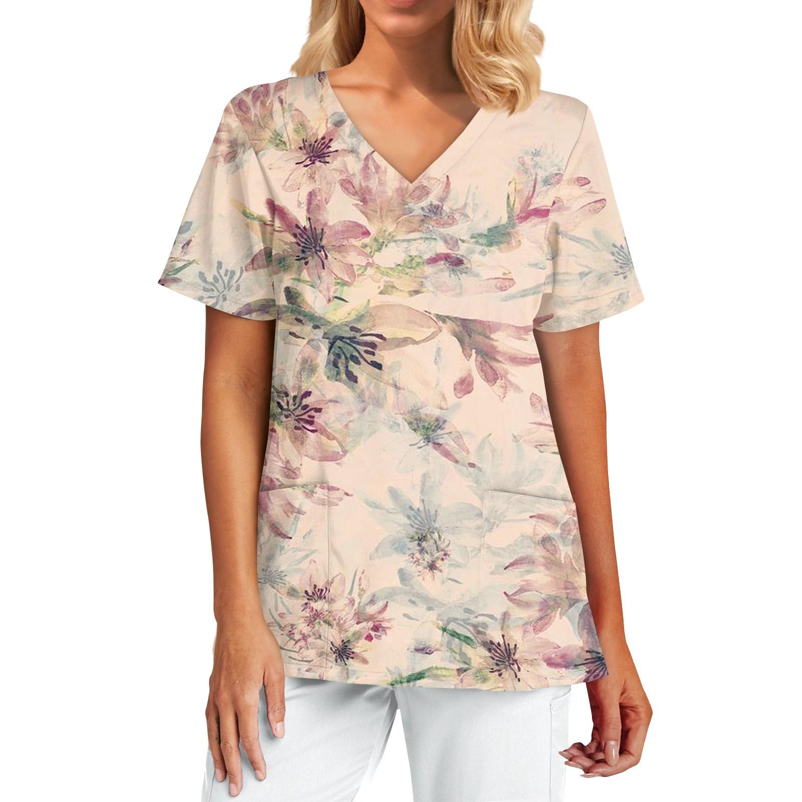 

Женская весенне-летняя повседневная однотонная свободная футболка с круглым вырезом и коротким рукавом L бежевый