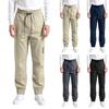 Мужские  Уличные  Повседневные  Свободные  Большого размера  Спортивные  Брюки  С добавлением флиса