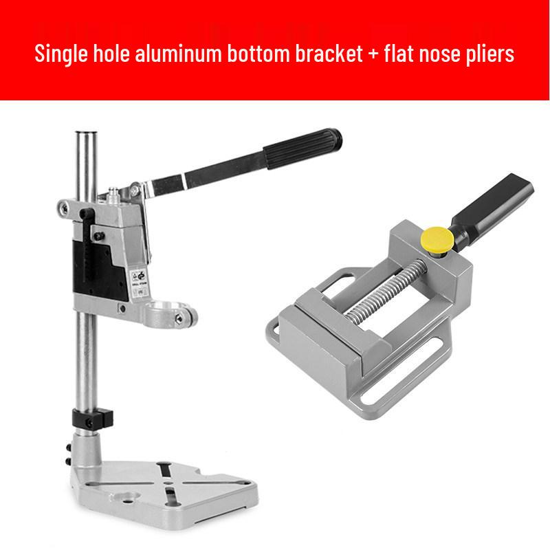 Industrial Grade Handheld Drill Press Stand: Multifunctional High-Precision Workbench for Electric Drills.